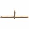 Ekena Millwork Eugene Smooth Timber Gable Bracket, Douglas Fir, 60"W x 20"H x 3 1/2"D x 3 1/2"F, 8/12 Pitch GBW060X20X0404EUG00SDF - alternate 2